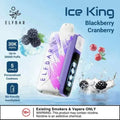 Elf Bar Ice King – Blackberry Cranberry – 30K - Vape Shop Pune VapeshopPune