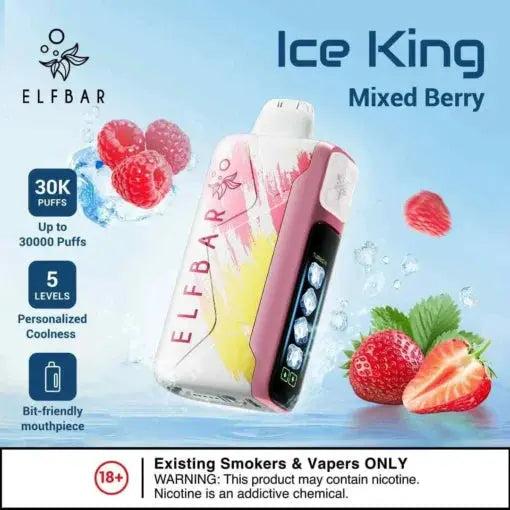 Elf Bar Ice King – Mixed Berries – 30K - Vape Shop Pune VapeshopPune